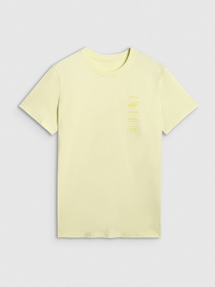 4F Koszulka w kolorze żółtym rozmiar: XL
