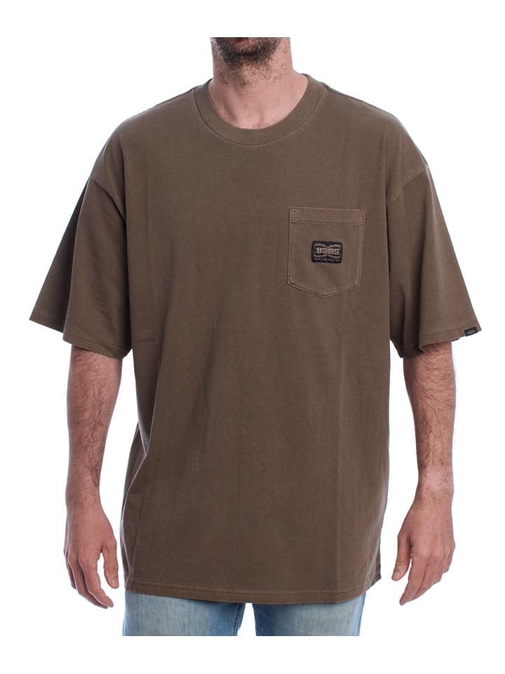 Vans Koszulka w kolorze brązowym rozmiar: M