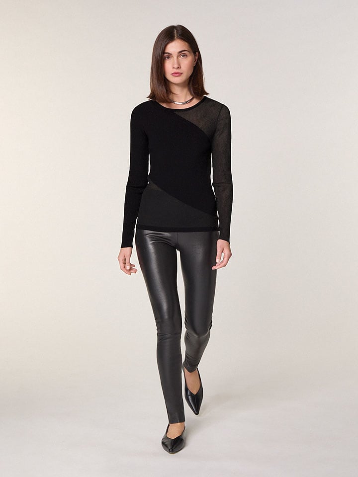 Rodier Wełniany sweter w kolorze czarnym rozmiar: L