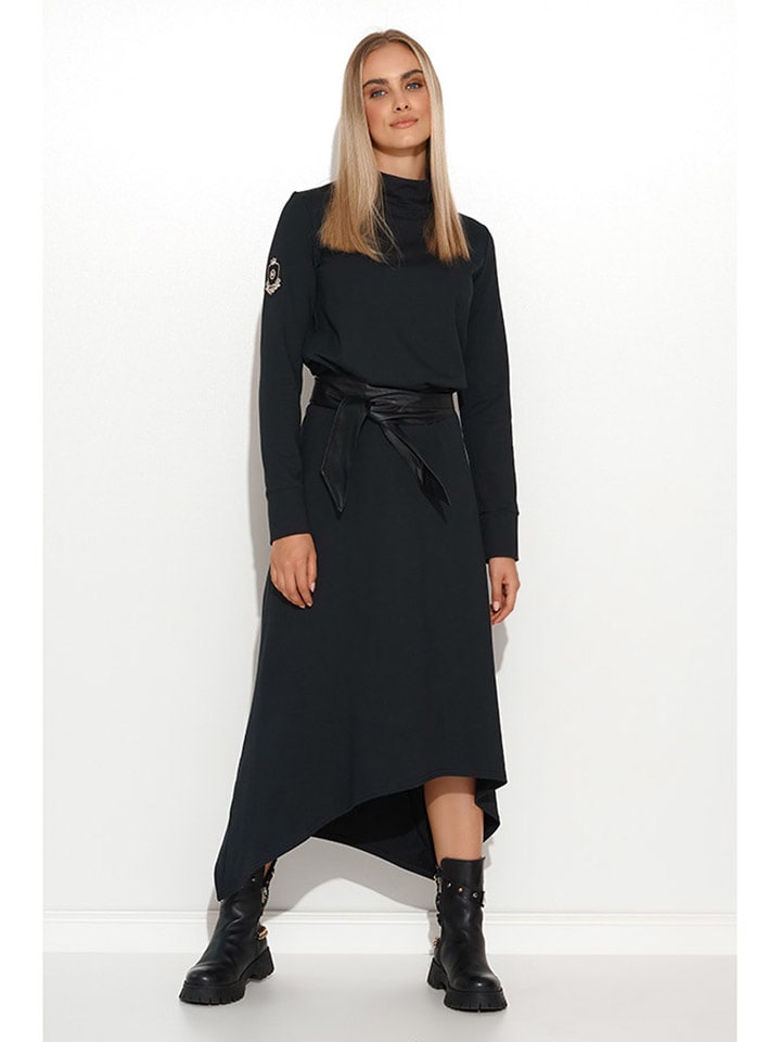 Makadamia Sukienka w kolorze czarnym rozmiar: 36/38