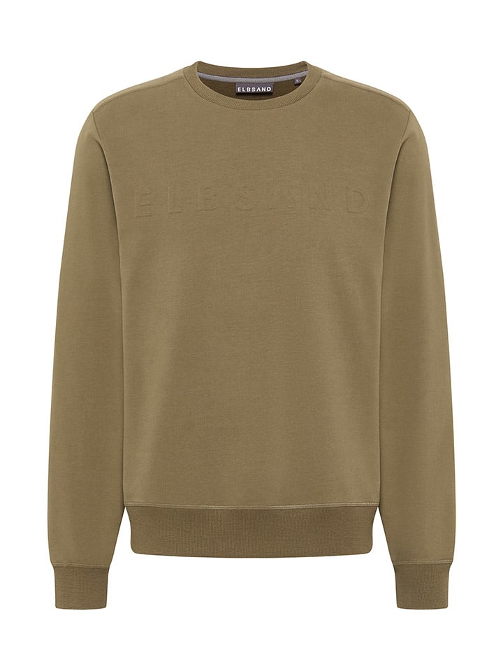 ELBSAND Bluza "Jarvis" w kolorze jasnobrązowym rozmiar: XL