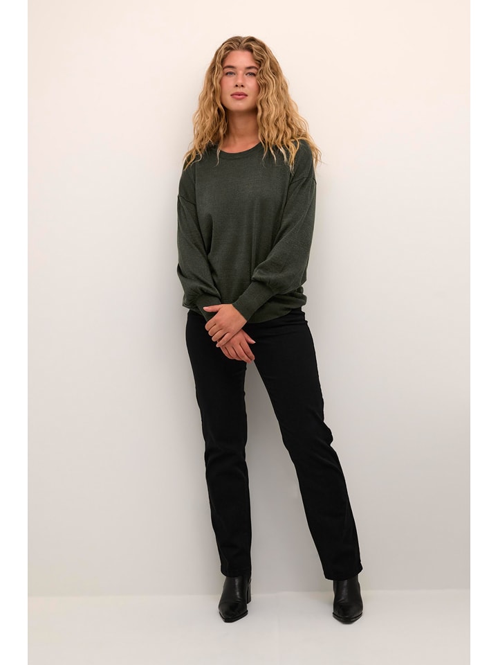 Kaffe Sweter w kolorze khaki rozmiar: S