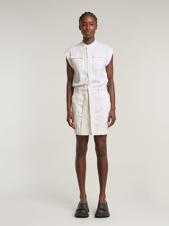 G-Star Sukienka w kolorze białym rozmiar: XL