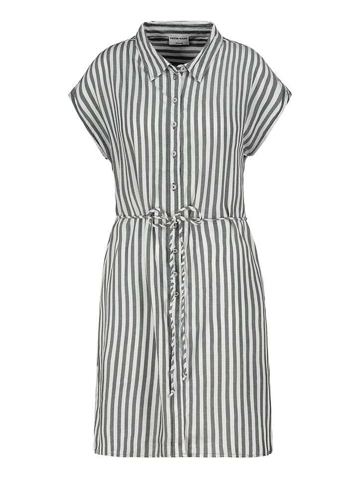 Fresh Made Sukienka koszulowa w kolorze antracytowym rozmiar: XL