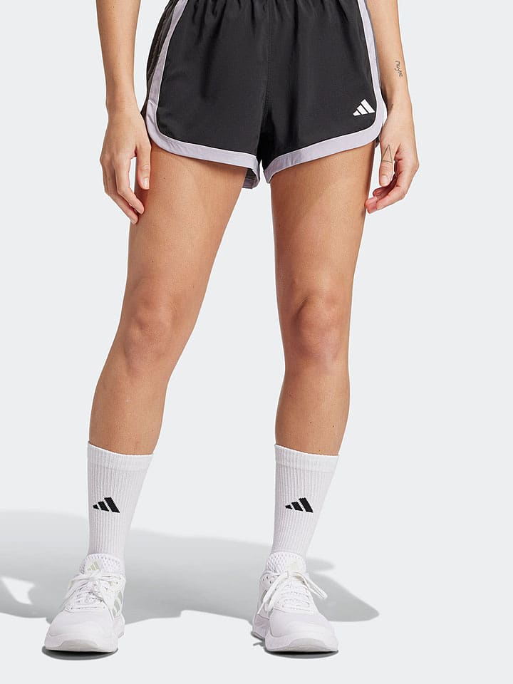 adidas Szorty funkcyjne w kolorze czarnym rozmiar: L