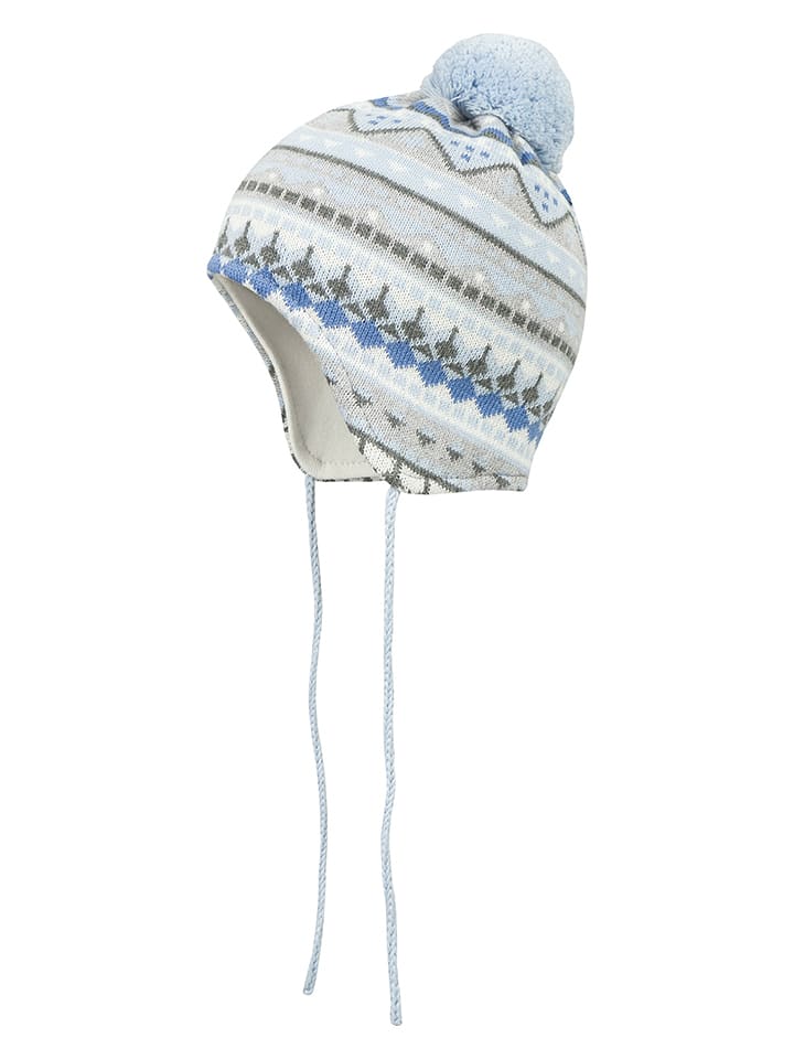 Döll Czapka w kolorze szaro-błękitnym rozmiar: 43 cm