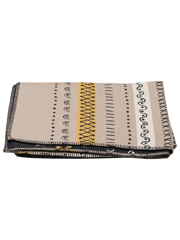 David Fussenegger Narzuta "Nova" w kolorze beżowo-żółtym rozmiar: 220x145 cm