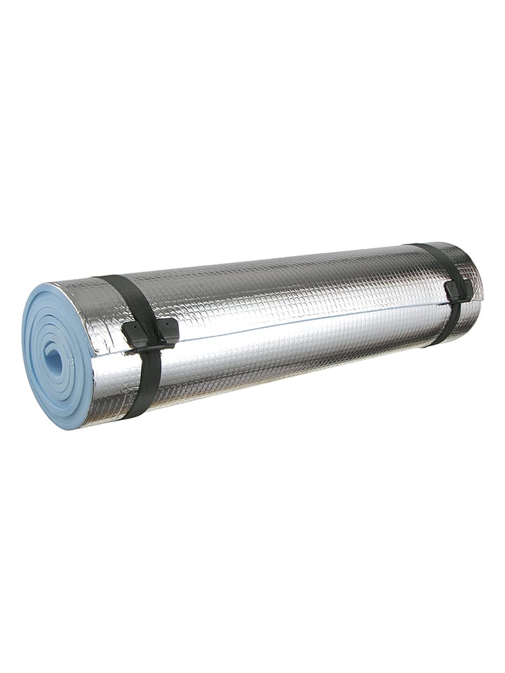 Nature Fellow Mata kempingowa w kolorze srebrnym - 180 x 50 cm rozmiar: onesize