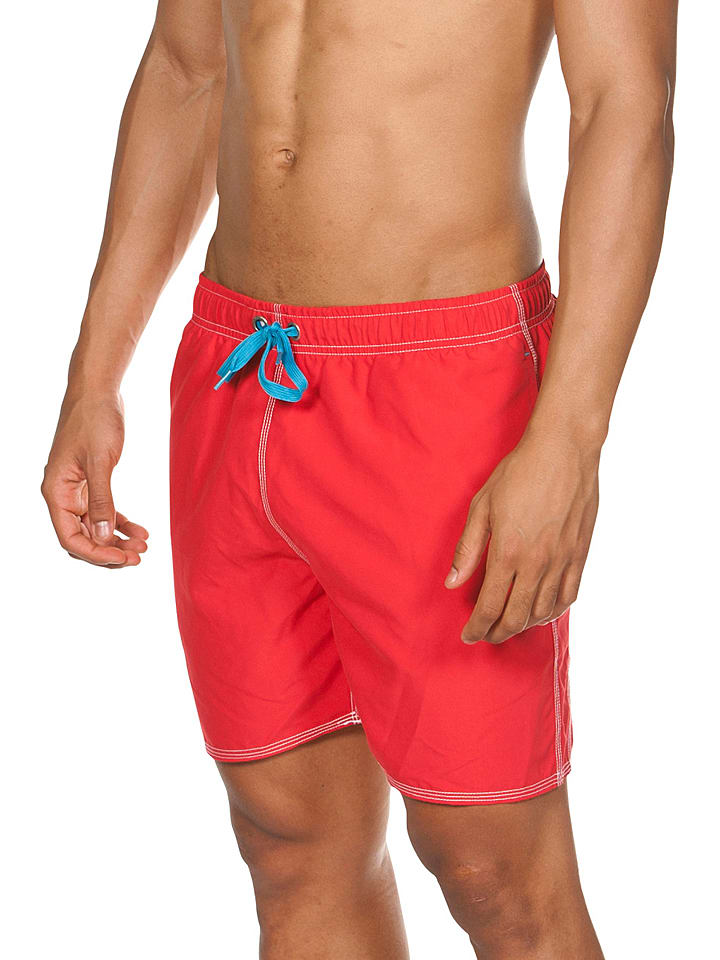 Arena Szorty kąpielowe "Fundamentals" w kolorze czerwonym rozmiar: XL