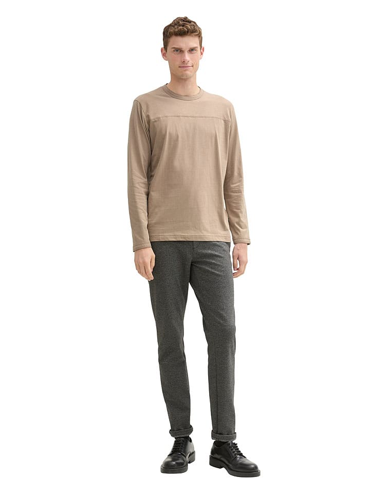 Tom Tailor Koszulka w kolorze beżowym rozmiar: XL