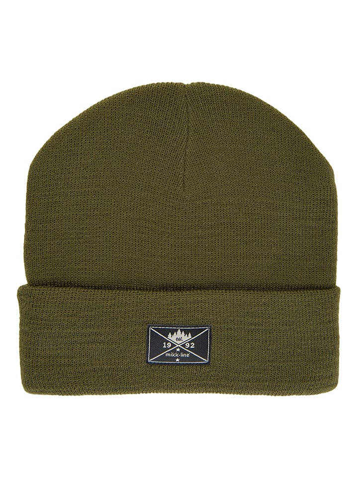 mikk-line Czapka w kolorze khaki rozmiar: onesize