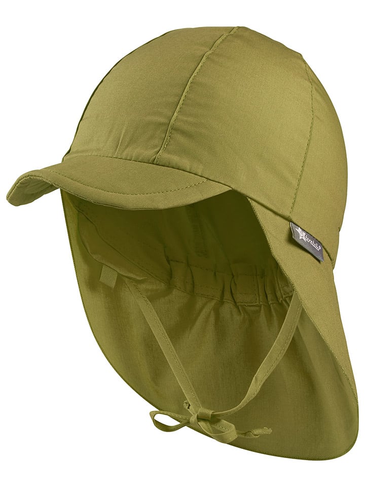 Sterntaler Czapka w kolorze khaki z daszkiem rozmiar: 53 cm