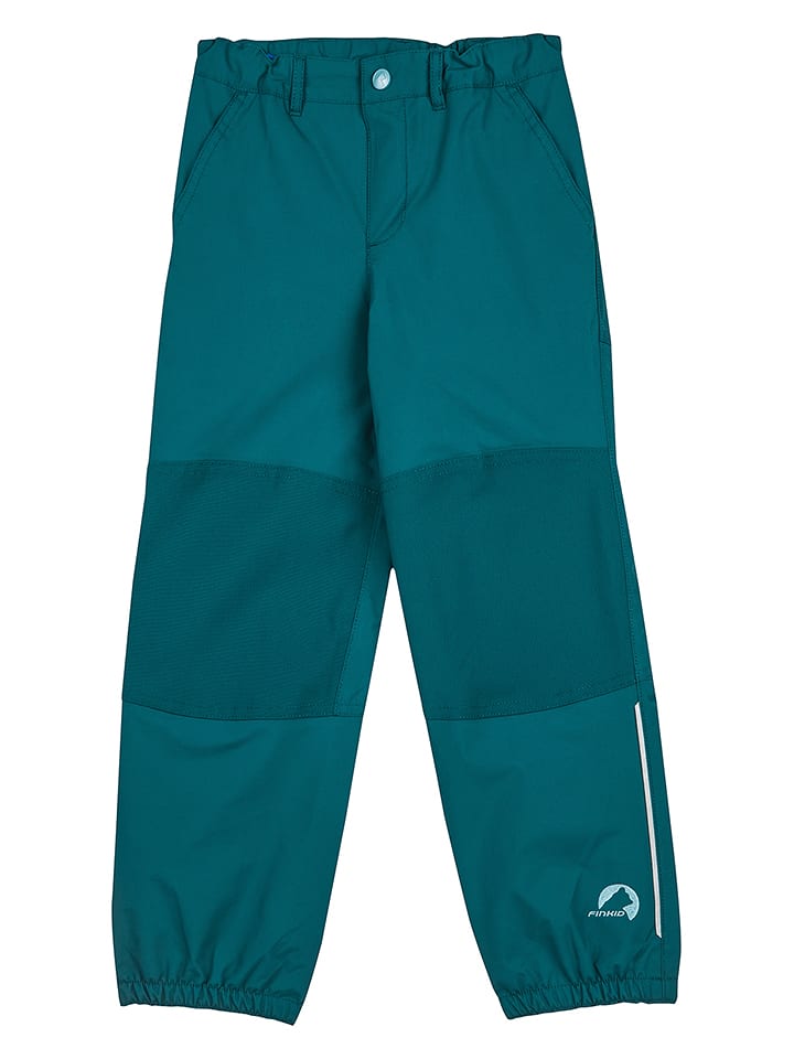 finkid Spodnie przeciwdzeszczowe "Hirvi" w kolorze morskim rozmiar: 90/100