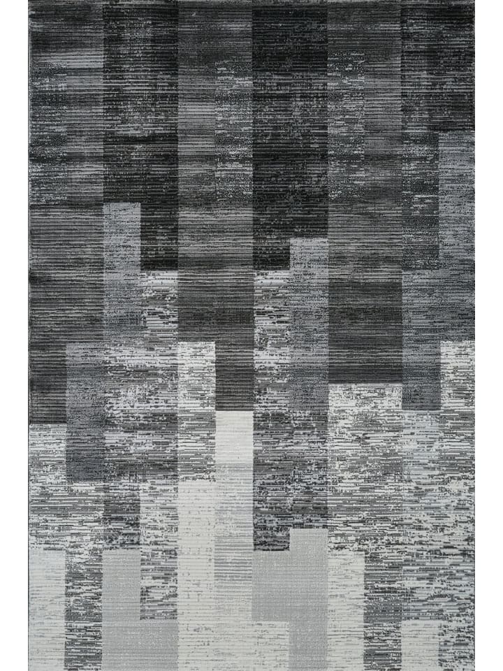 deco Rugs & Carpet Dywan "Double" w kolorze szarym rozmiar: 80x150 cm