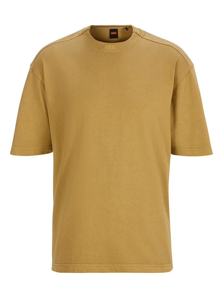 BOSS Orange Koszulka w kolorze karmelowym rozmiar: XL