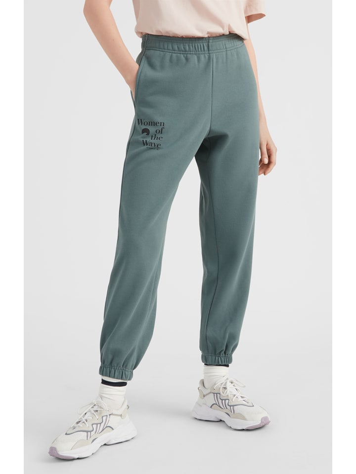 O'Neill Spodnie dresowe "The Wave" w kolorze zielonym rozmiar: S