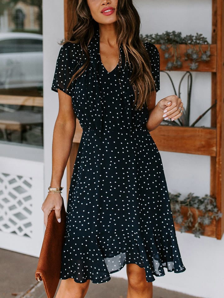 Milan Kiss Sukienka w kolorze czarnym rozmiar: L