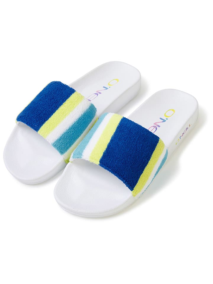 O'Neill Klapki "Brights" w kolorze niebiesko-żółtym rozmiar: 38