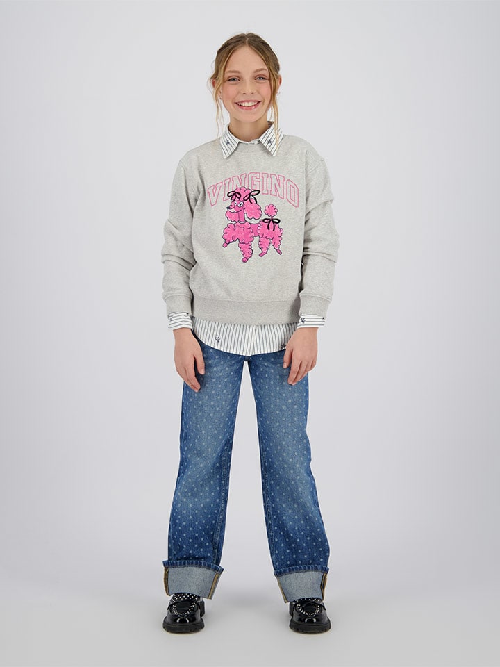 Vingino Dżinsy "Cato" - Regular fit - w kolorze niebieskim rozmiar: 164