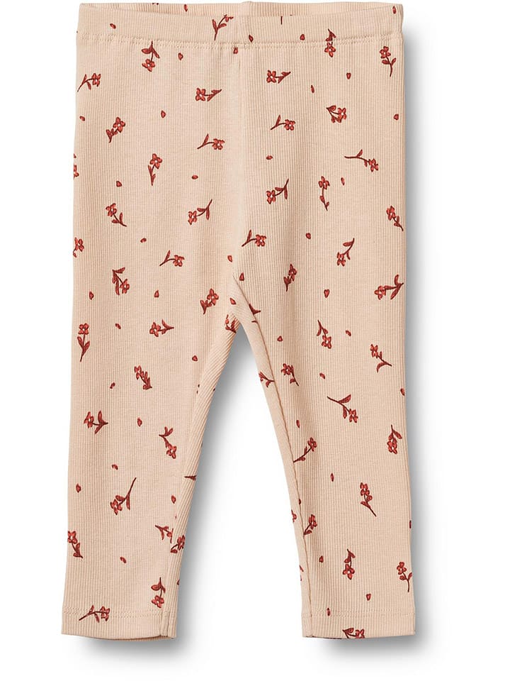 Wheat Legginsy "Jules" w kolorze beżowym rozmiar: 92