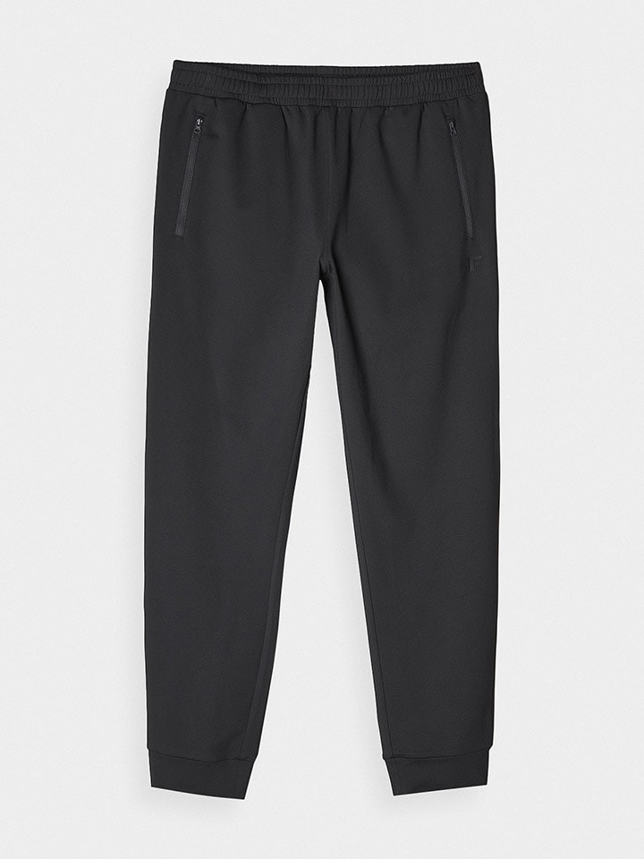 4F Spodnie sportowe w kolorze czarnym rozmiar: L