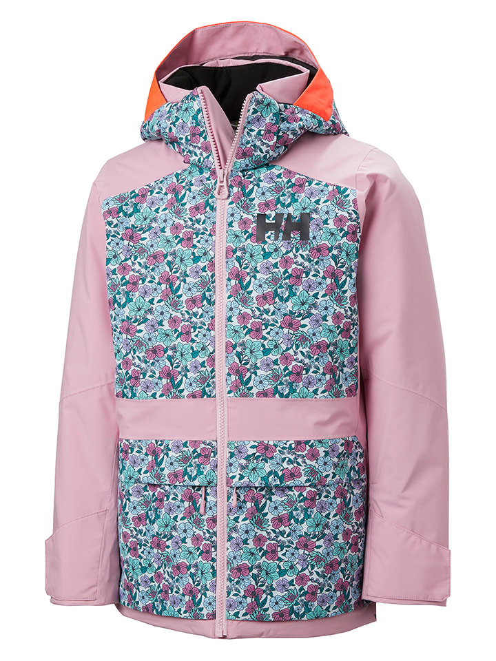 Helly Hansen Kurtka narciarska "Stellar" w kolorze jasnoróżowo-fioletowo-błękitnym rozmiar: 158