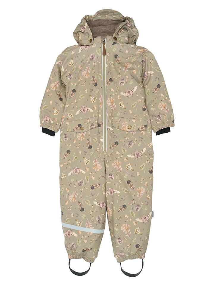 mikk-line Kombinezon zimowy w kolorze beżowym rozmiar: 104