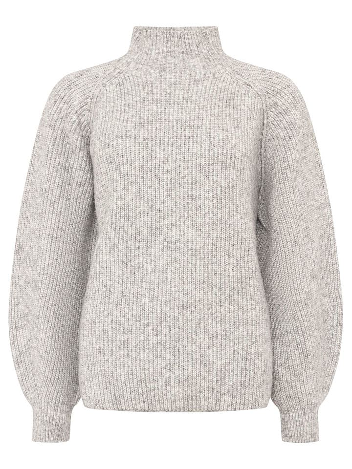 Zwillingsherz Sweter w kolorze szarym rozmiar: XL