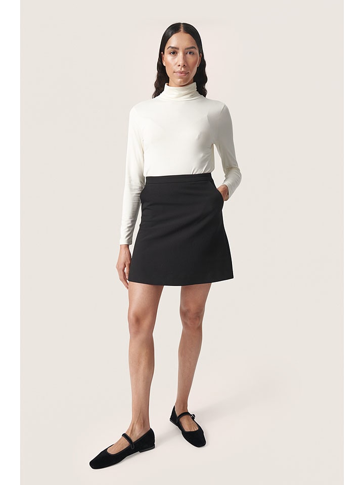 Soaked in Luxury Spódnica "Corinne" w kolorze czarnym rozmiar: S