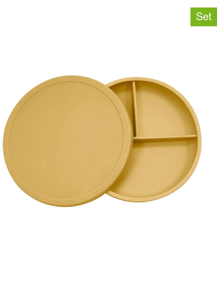 Magni Talerz w kolorze jasnobrązowym z pokrywką - Ø19 cm rozmiar: onesize