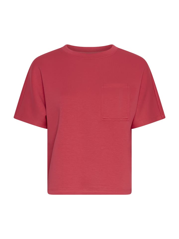 MOSS COPENHAGEN Koszulka "Harissa Ima" w kolorze czerwonym rozmiar: M/L