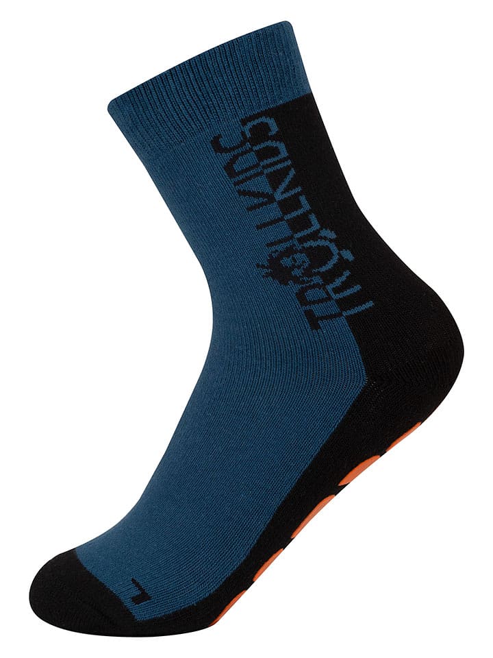 Trollkids Skarpety antypoślizgowe "Kids" w kolorze granatowym rozmiar: 35-38