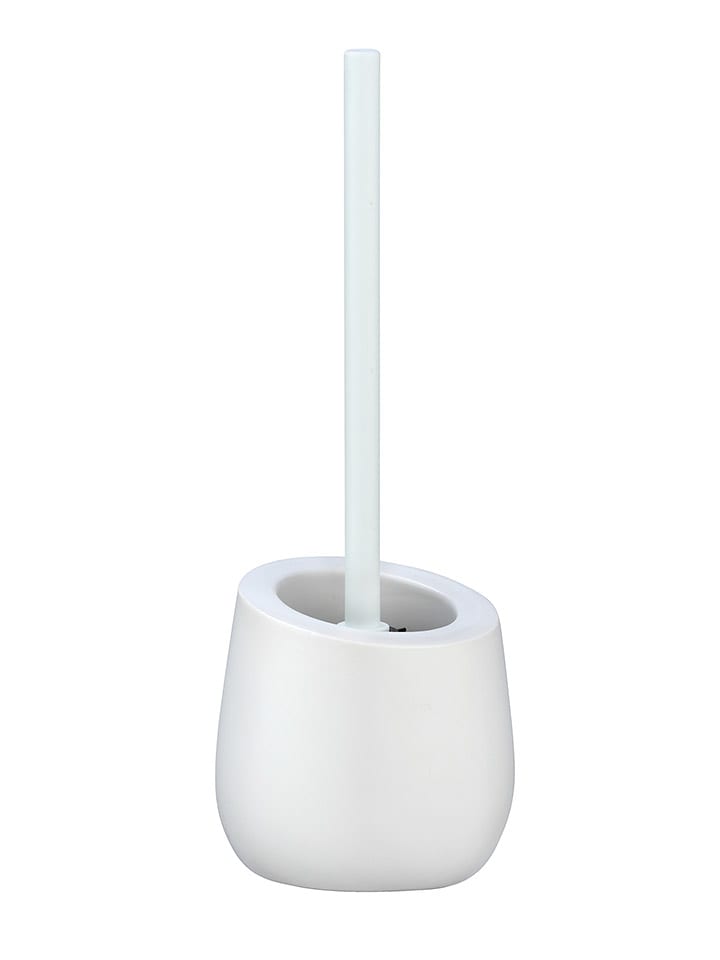 Wenko Zestaw WC "Badi" w kolorze białym - wys. 38 cm rozmiar: onesize