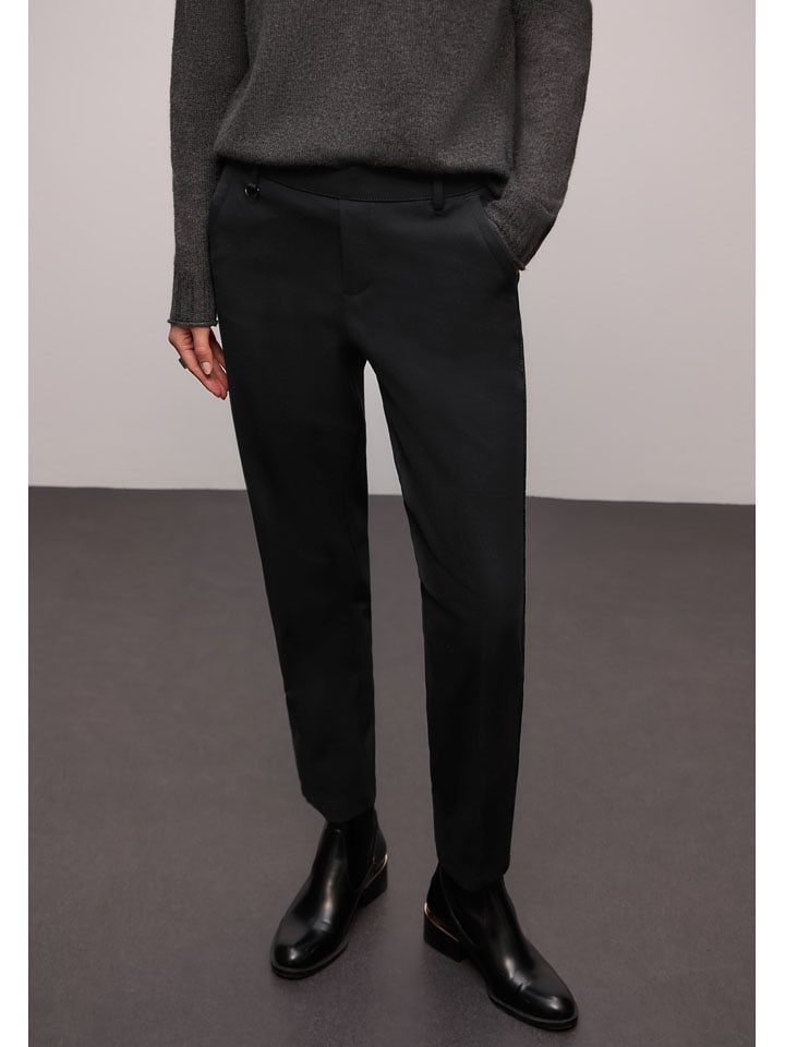 Street One Spodnie w kolorze czarnym rozmiar: 40/L28