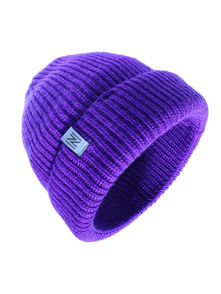 Norfolk Wełniana czapka w kolorze fioletowym rozmiar: onesize