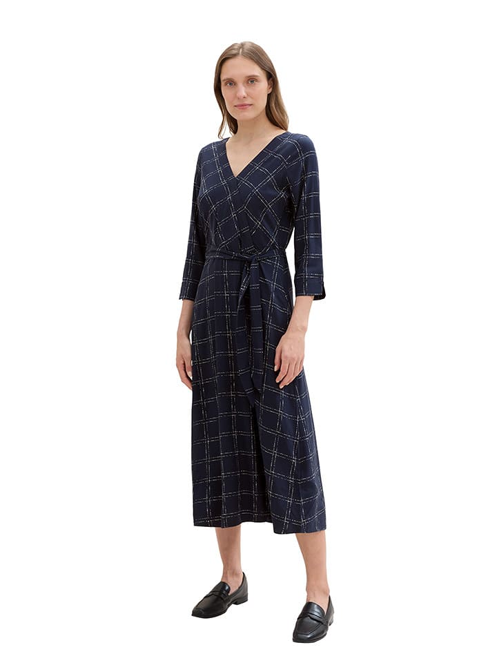 Tom Tailor Sukienka w kolorze granatowym rozmiar: 38