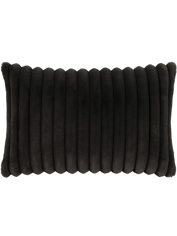 Magma Heimtex Poszewka "Raya" w kolorze antracytowym na poduszkę - 40 x 60 cm rozmiar: onesize