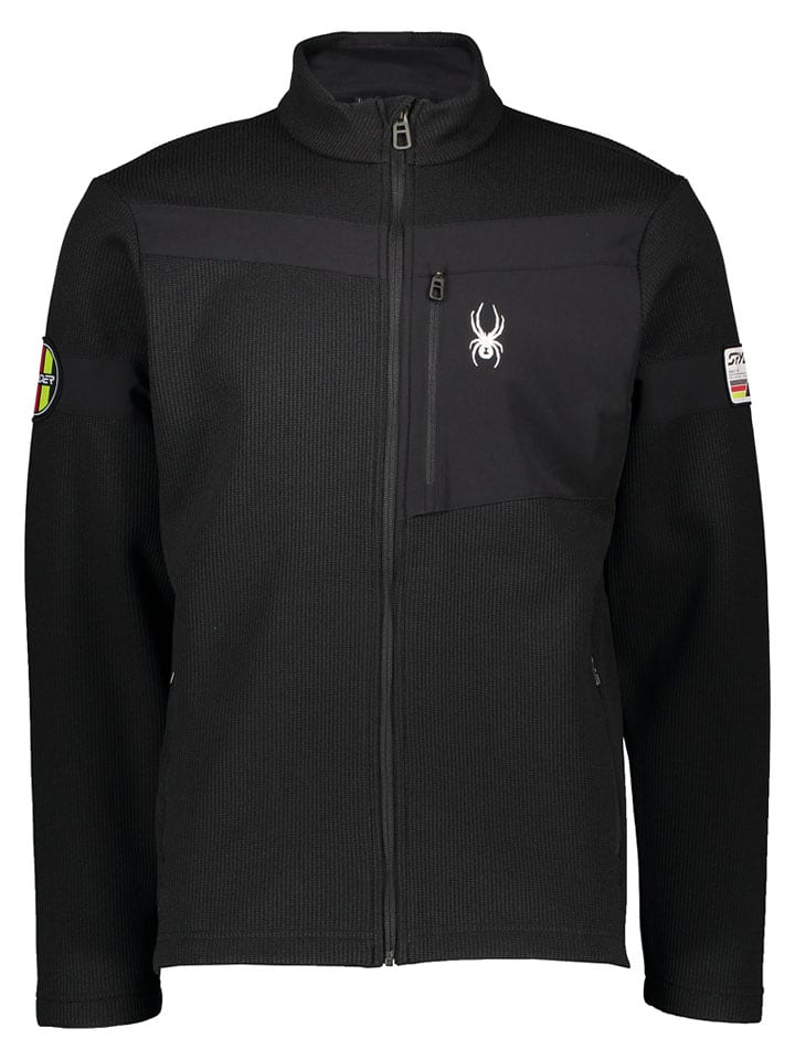 SPYDER Kurtka polarowa "Wengen" w kolorze czarnym rozmiar: S