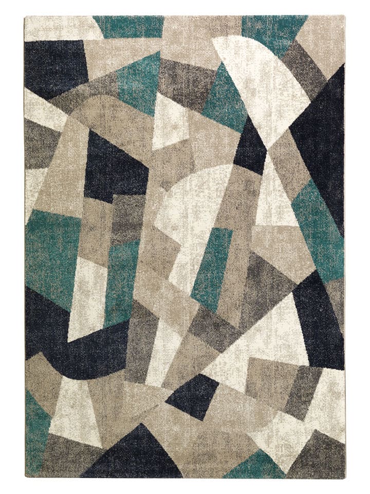 deco Rugs & Carpet Dywan "Milano" w kolorze beżowo-zielonym rozmiar: 110x170 cm