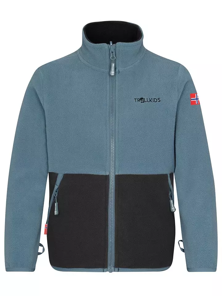 Trollkids Kurtka polarowa "Storfjord" w kolorze niebieskim rozmiar: 110