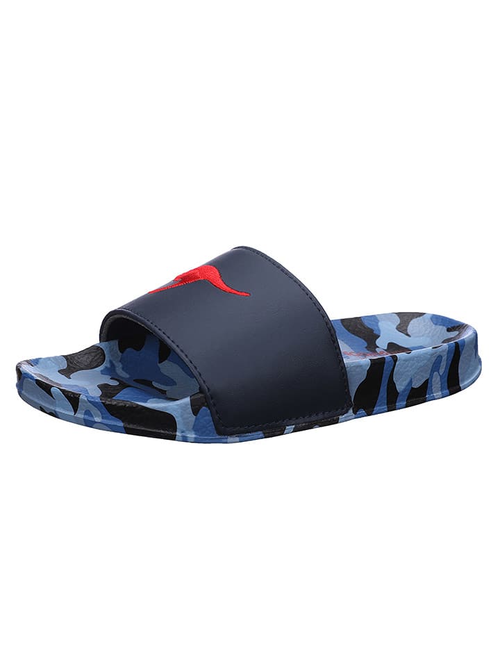 Kangaroos Klapki "K-Slide Multi" w kolorze granatowo-czerwonym rozmiar: 29