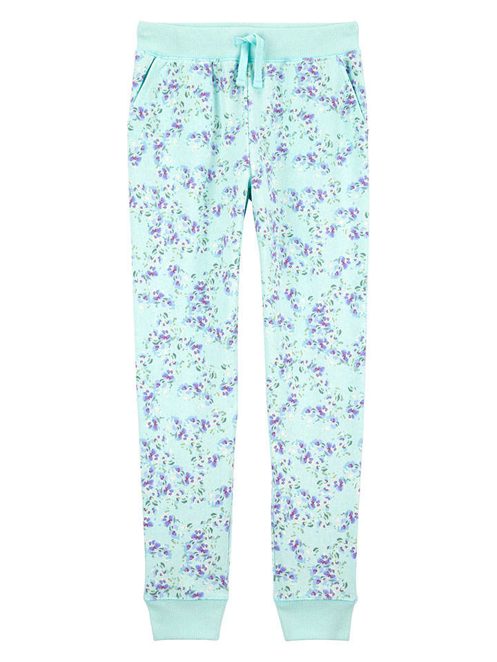 OshKosh Spodnie dresowe w kolorze turkusowym rozmiar: 104