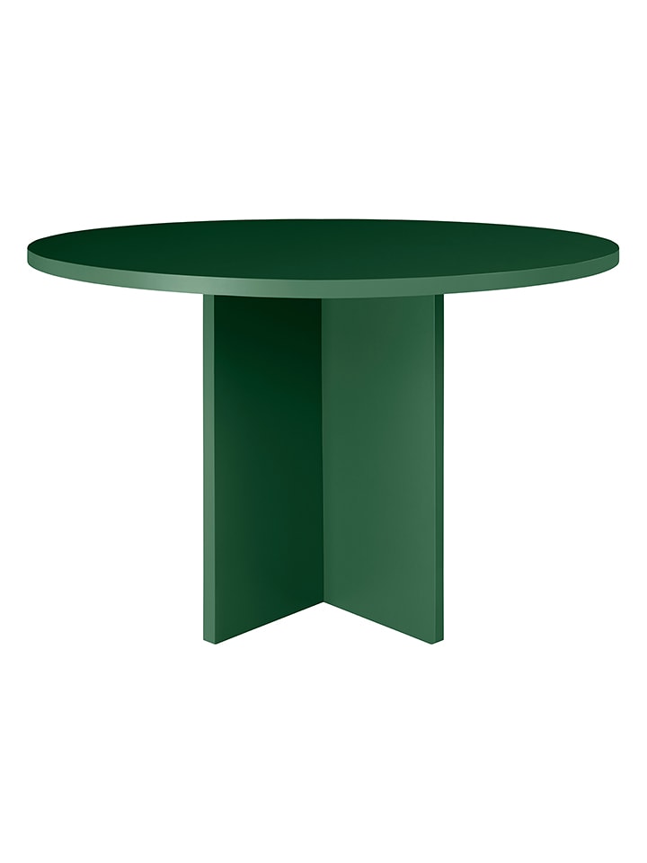 Madre Selva Stół "Matilda" w kolorze zielonym - wys. 72 x Ø 120 cm rozmiar: onesize