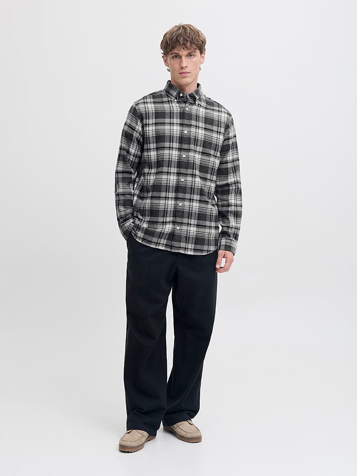Jack & Jones Koszula - Regular fit - w kolorze szarym rozmiar: XL