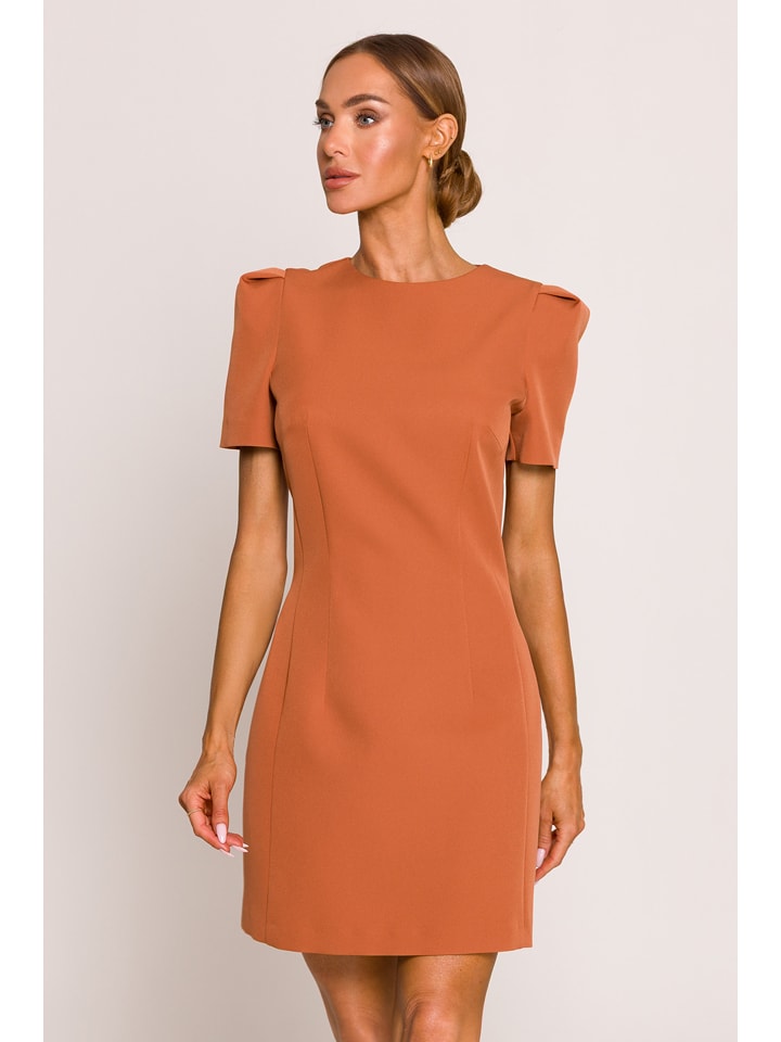 made of emotion Sukienka w kolorze pomarańczowym rozmiar: M