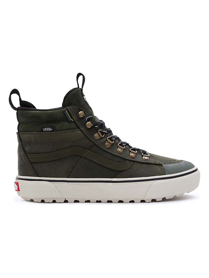 Vans Skórzane sneakersy "SK8-Hi DR MTE-2" w kolorze khaki rozmiar: 35