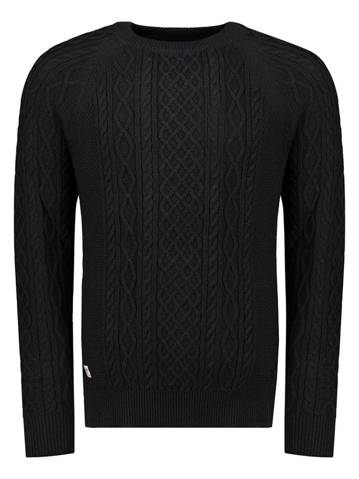 Geographical Norway Sweter "Fresh" w kolorze czarnym rozmiar: M