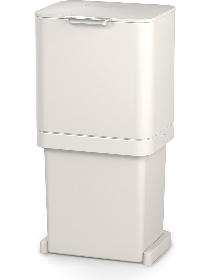 JosephJoseph Kosz "Totem Pop" w kolorze kremowym na śmieci - 60 l rozmiar: onesize