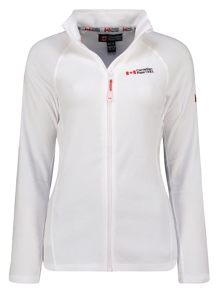 Canadian Peak Kurtka polarowa "Tugeak" w kolorze białym rozmiar: XL