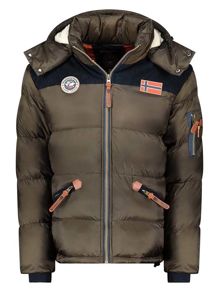 Geographical Norway Kurtka zimowa "Celian" w kolorze khaki rozmiar: XXL